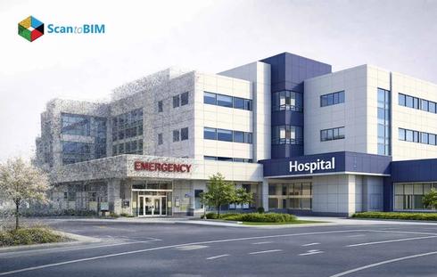 Point Cloud to BIM for Hospitals and Healthcare Facilities