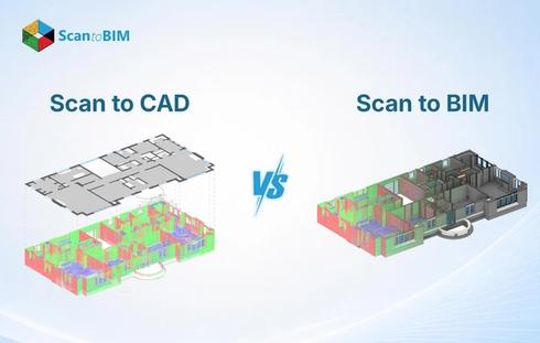 Scan to CAD vs Scan to BIM: A Complete Guide for AEC Professionals