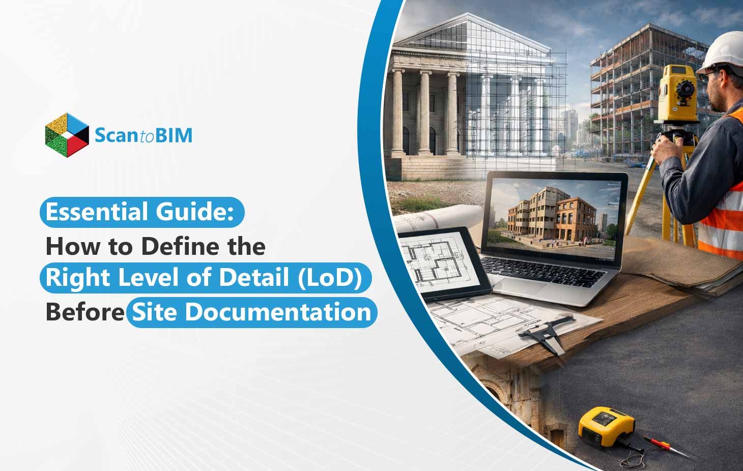 Essential Guide: How to Define the Right Level of Detail (LoD) Before Site Documentation