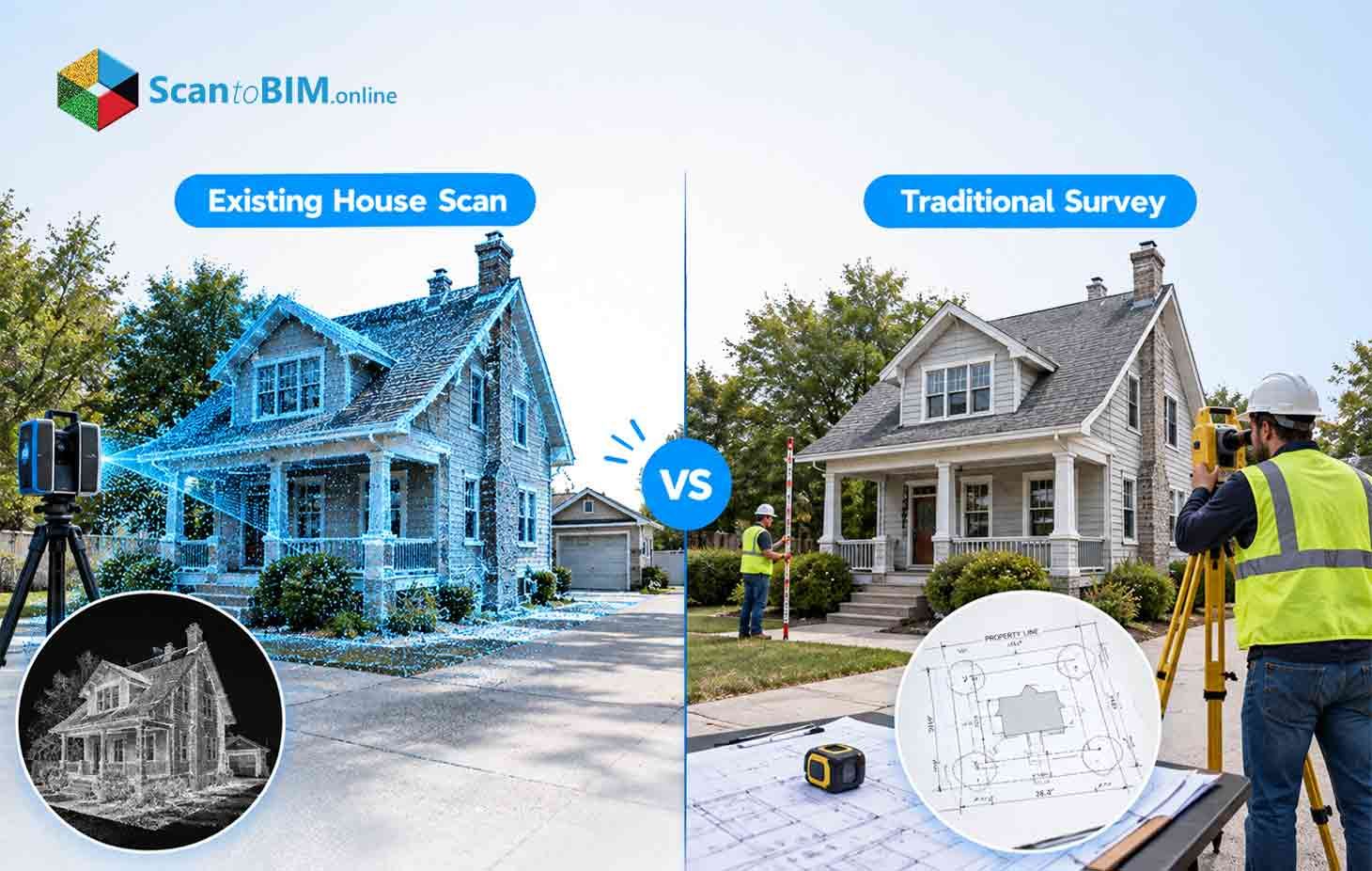 Existing House Scan vs Traditional Survey: Which Is Better for Remodeling