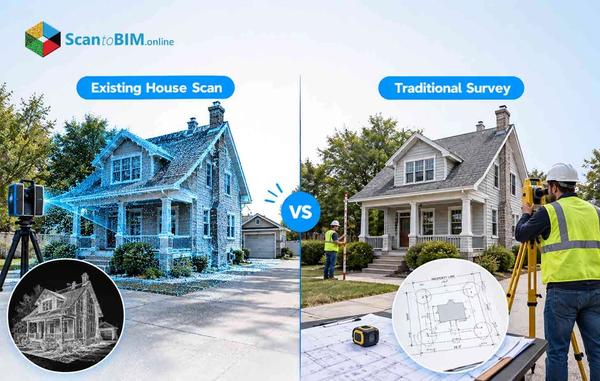 Existing House Scan vs Traditional Survey: Which Is Better for Remodeling