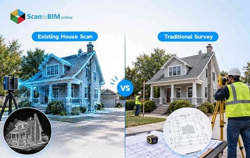 Existing House Scan vs Traditional Survey: Which Is Better for Remodeling