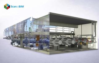 Point Cloud to BIM for Industrial and Manufacturing Facilities