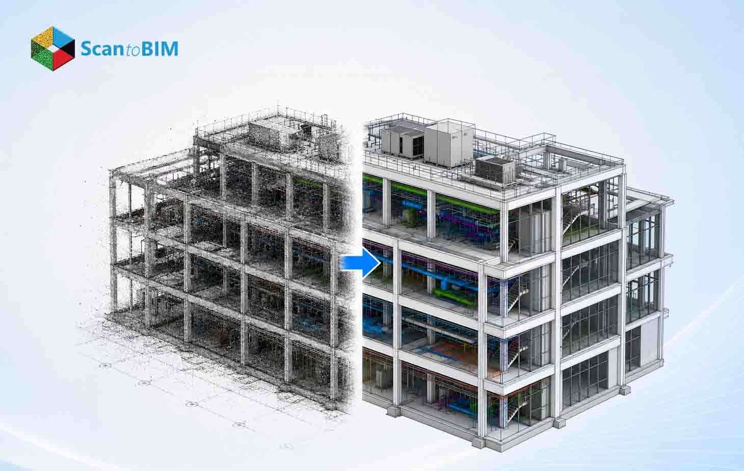 Point Cloud to BIM: How Laser Scan Data Becomes an Accurate Revit Model