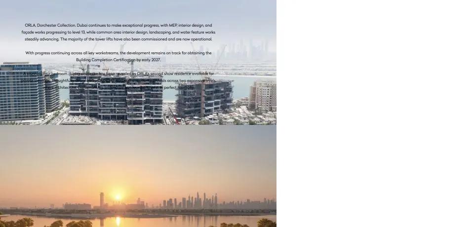 ORLA August update: on track for Building Completion Certification by early 2027