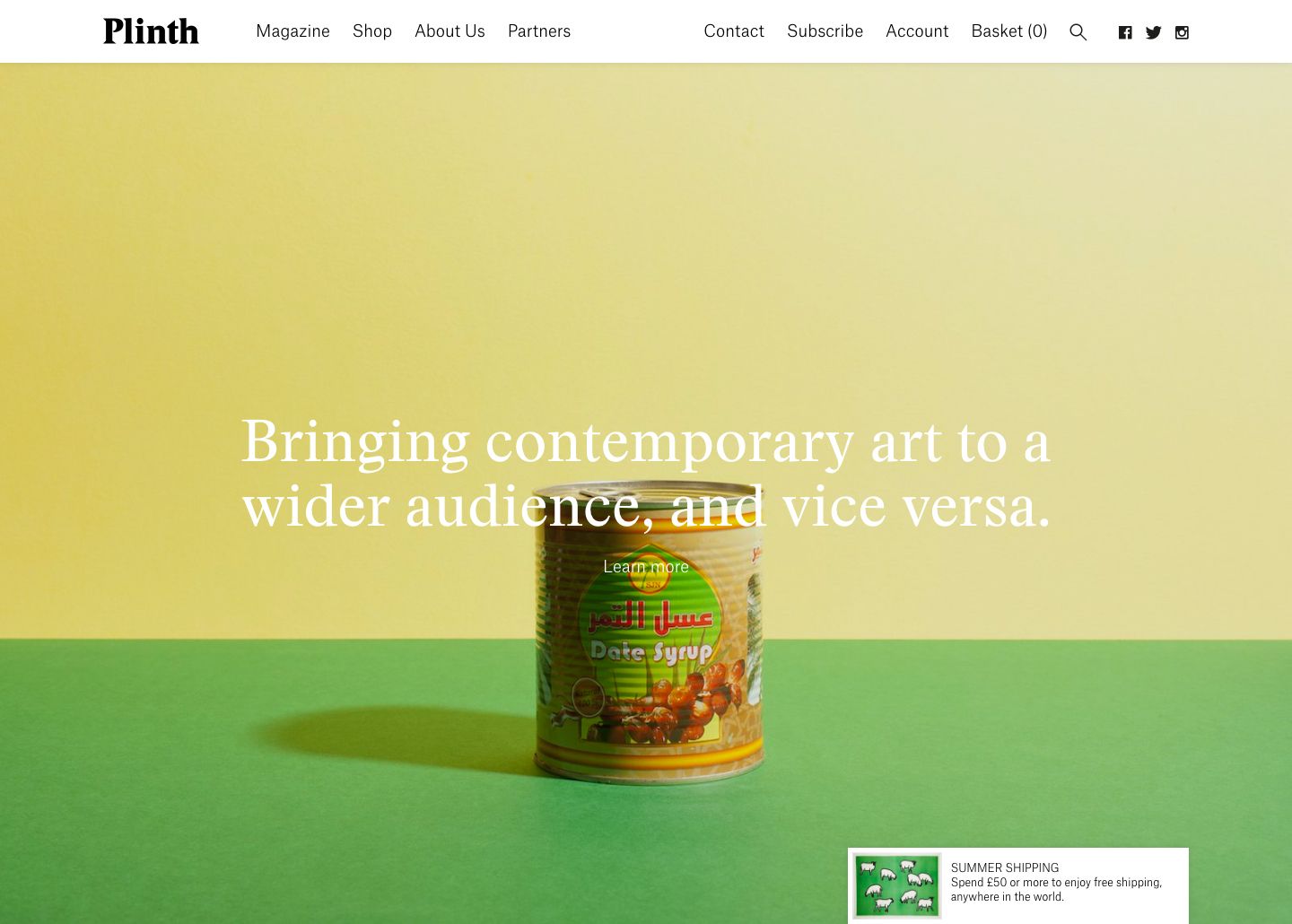 Sample image from Plinth project