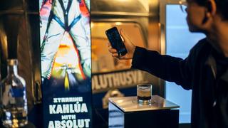 Sample image from Absolut Future Bar Experience project