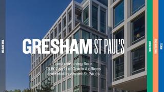 Sample image from Gresham St. Paul’s project