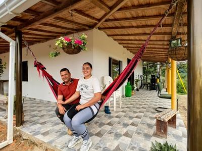 Mejoramiento del hogar de Jorge Iván, Jennifer y sus hijos en la zona rural de nuestro hermoso San Carlos.