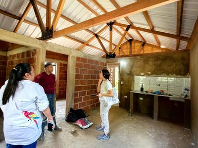 El desafío de construir, un hogar nuevo en el corazón de Juan XXIII
