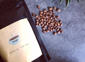 Progits egne kaffebønner