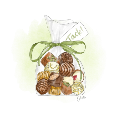 Choklad illustration