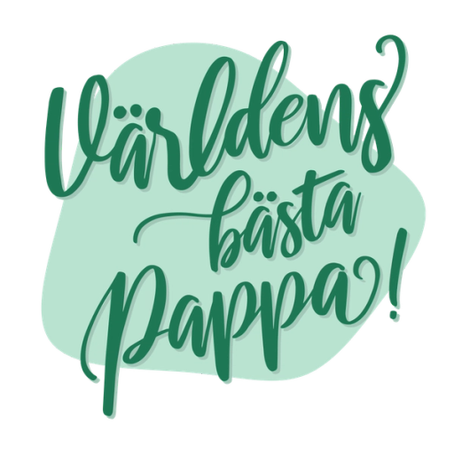 Illustration Världens bästa pappa