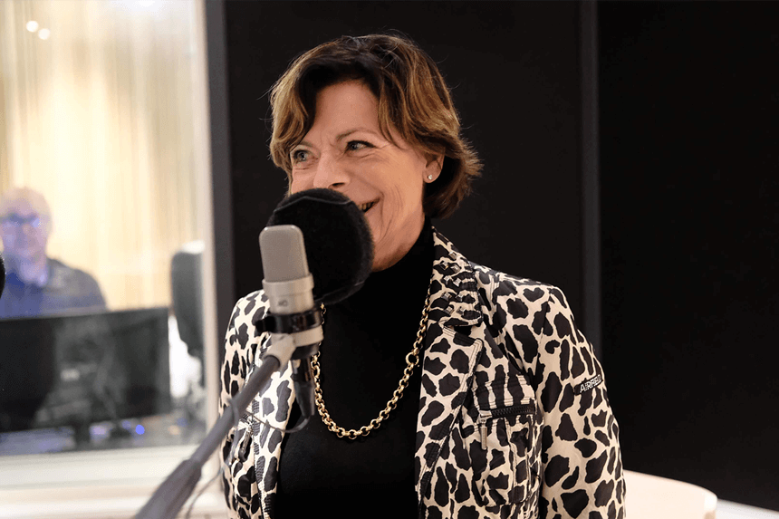 Jurist Lena Krantz spelar in Hjärt-Lungpodden