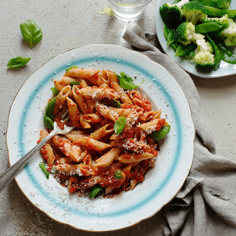 Penne arrabiata