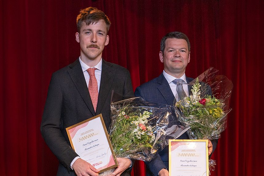 Daniel Engelbertsen och Alexandru Schiopu