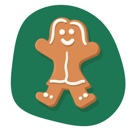Illustration pepparkaksgumma
