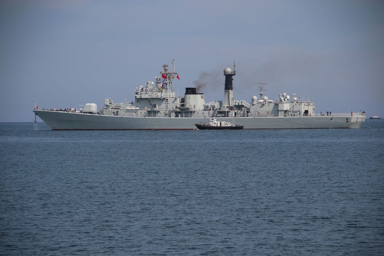 Chinese warships at the South China Sea. Photo: iStock/ @komisar