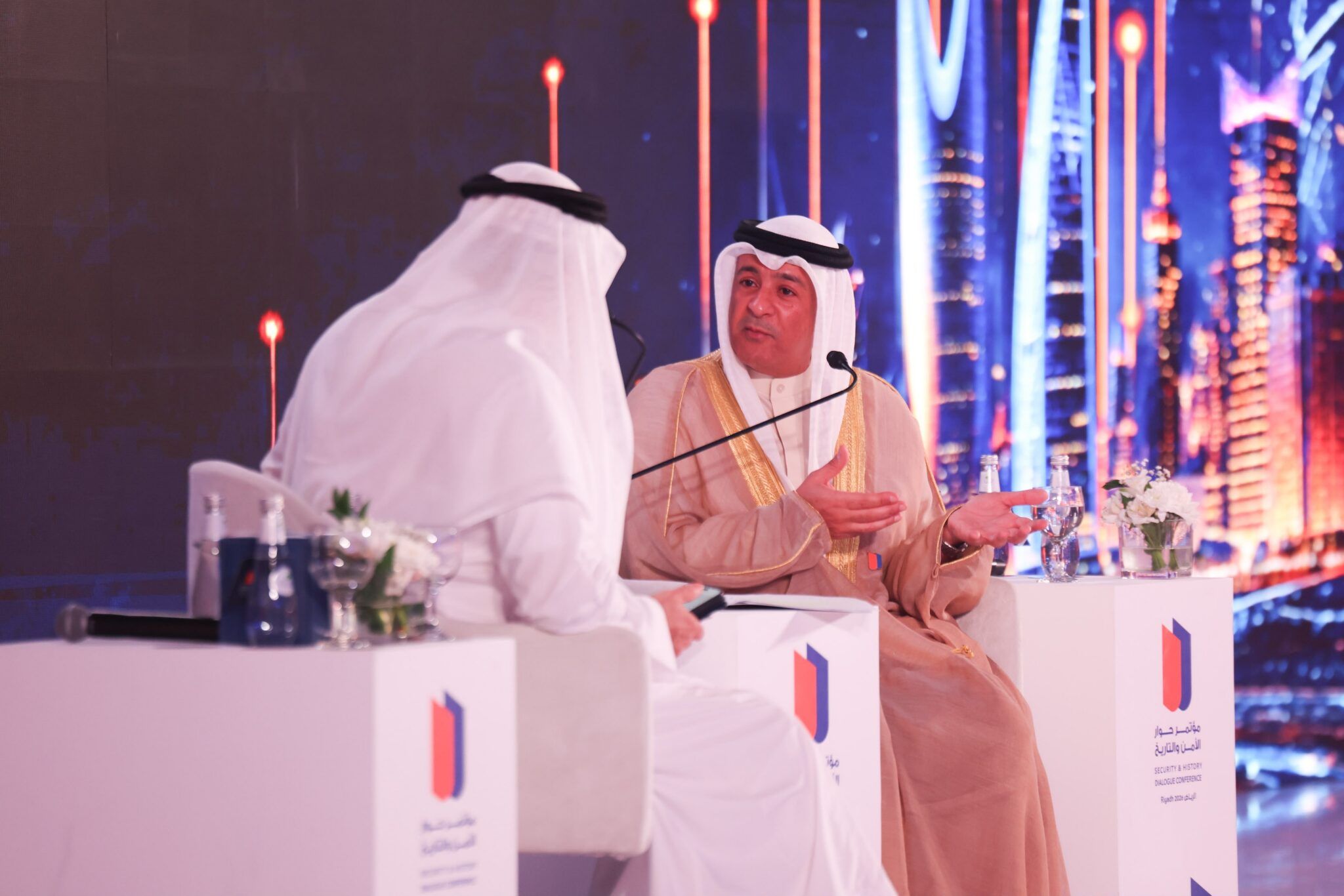 Jasem Mohamed Albudaiwi, Secretary-General of the Gulf Cooperation Council, at the Security and History Dialogue Conference in Dubai held between September 6 to September 8, 2026. Photo: Gulf Cooperation Council Secretariat