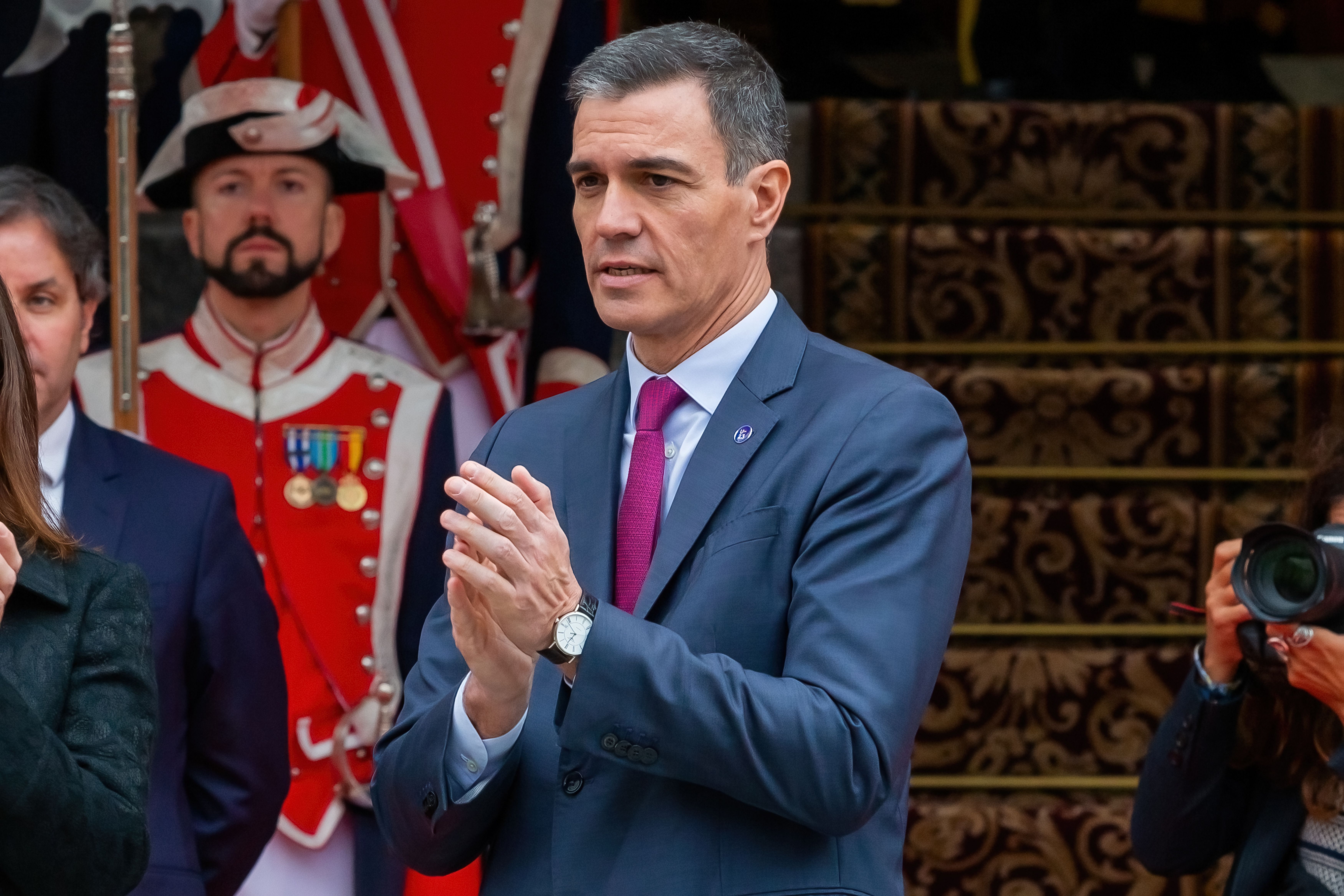 A file image of Pedro Sánchez at the state opening of Spain's legislature, Madrid, November 2023 Photo: Sport Press Media/Shutterstock.com