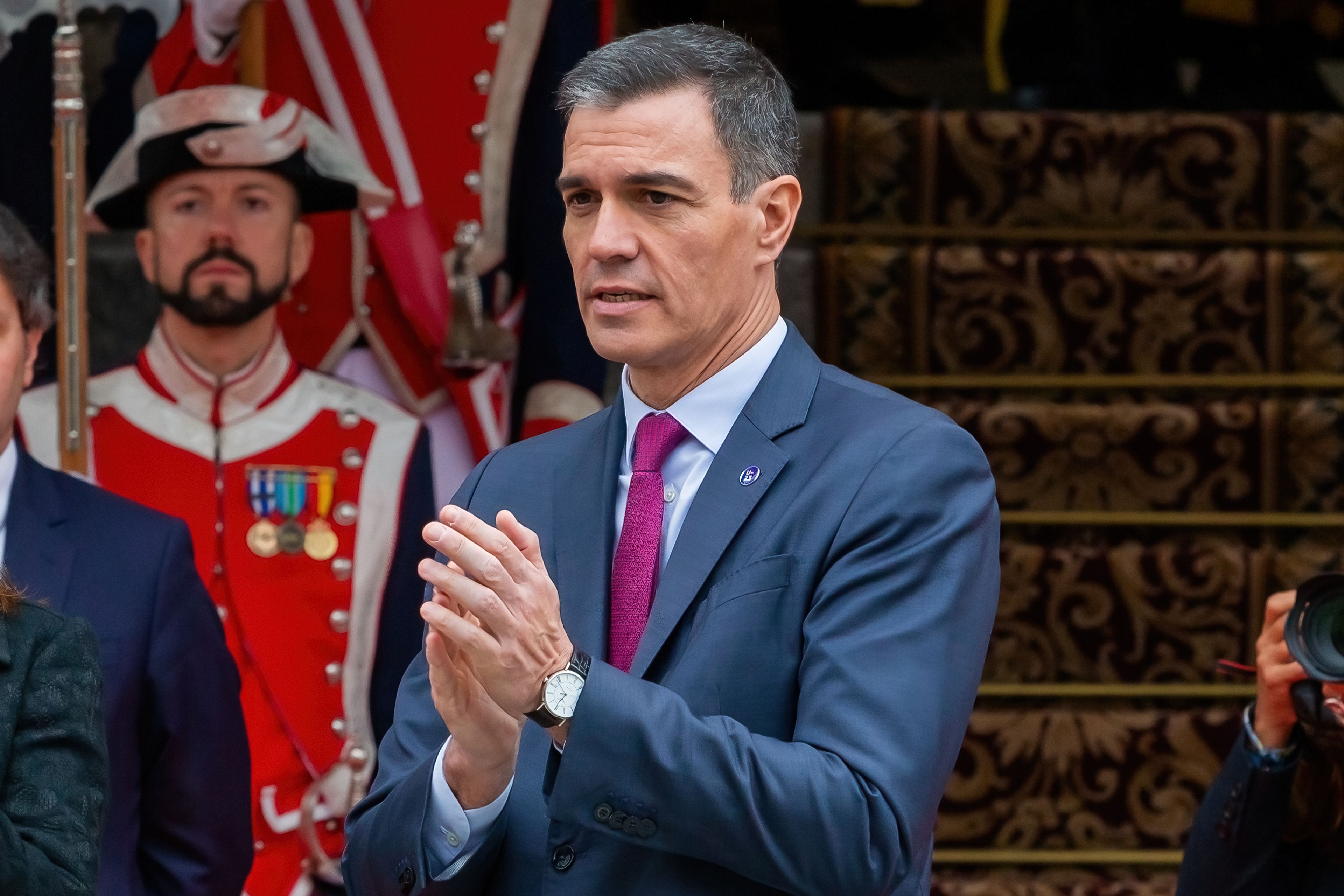 A file image of Pedro Sánchez at the state opening of Spain's legislature, Madrid, November 2023 Photo: Sport Press Media/Shutterstock.com