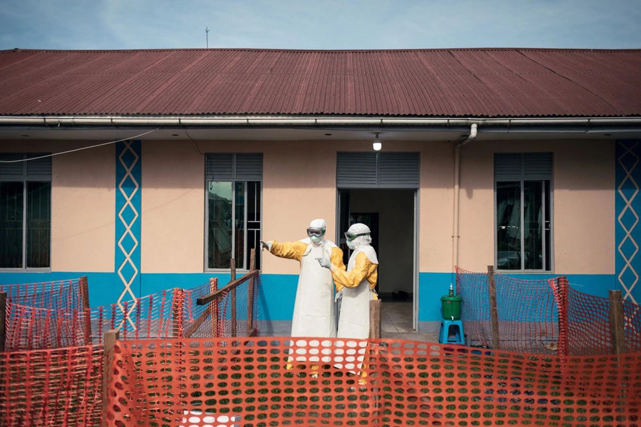 Health Staff at the Ebola Treatment Centre Elikya in Bunia, Ituri province. Photo: Anna Scönhoefr/MSF