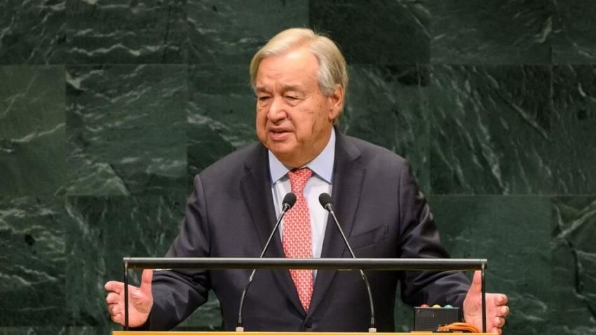 UN Secretary-General António Guterres addresses the opening of the 81st United Nations General Assembly in New York on September 22, 2026, calling for global cooperation to confront wars, climate change and the risks posed by artificial intelligence. Photo: Loey Felipe/UN Photo