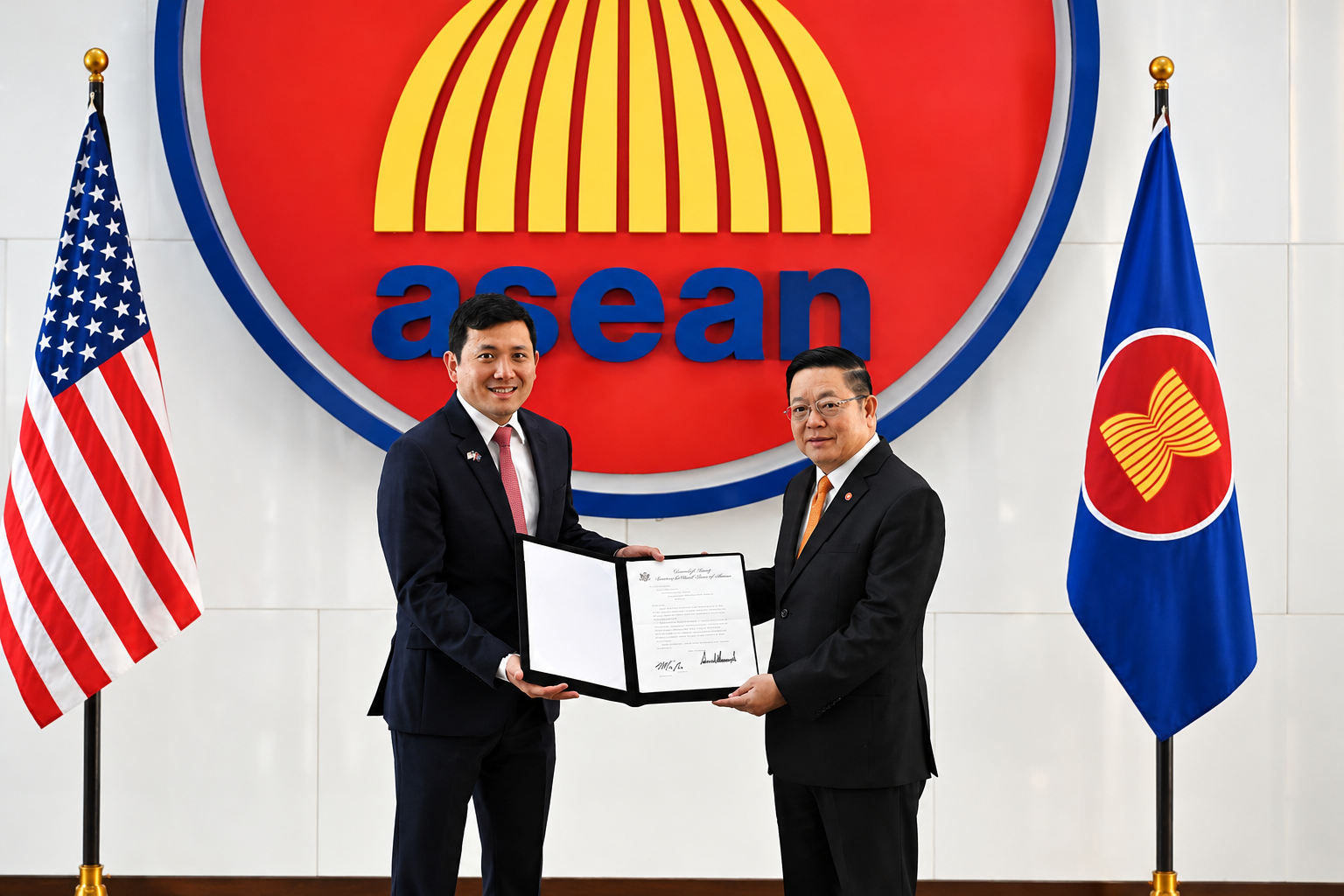 US Ambassador to ASEAN Kevin Kim, who unveiled US-ASEAN AI SPARK in July, at the ASEAN Secretariat in June 2026. Photo: ASEAN Secretariat