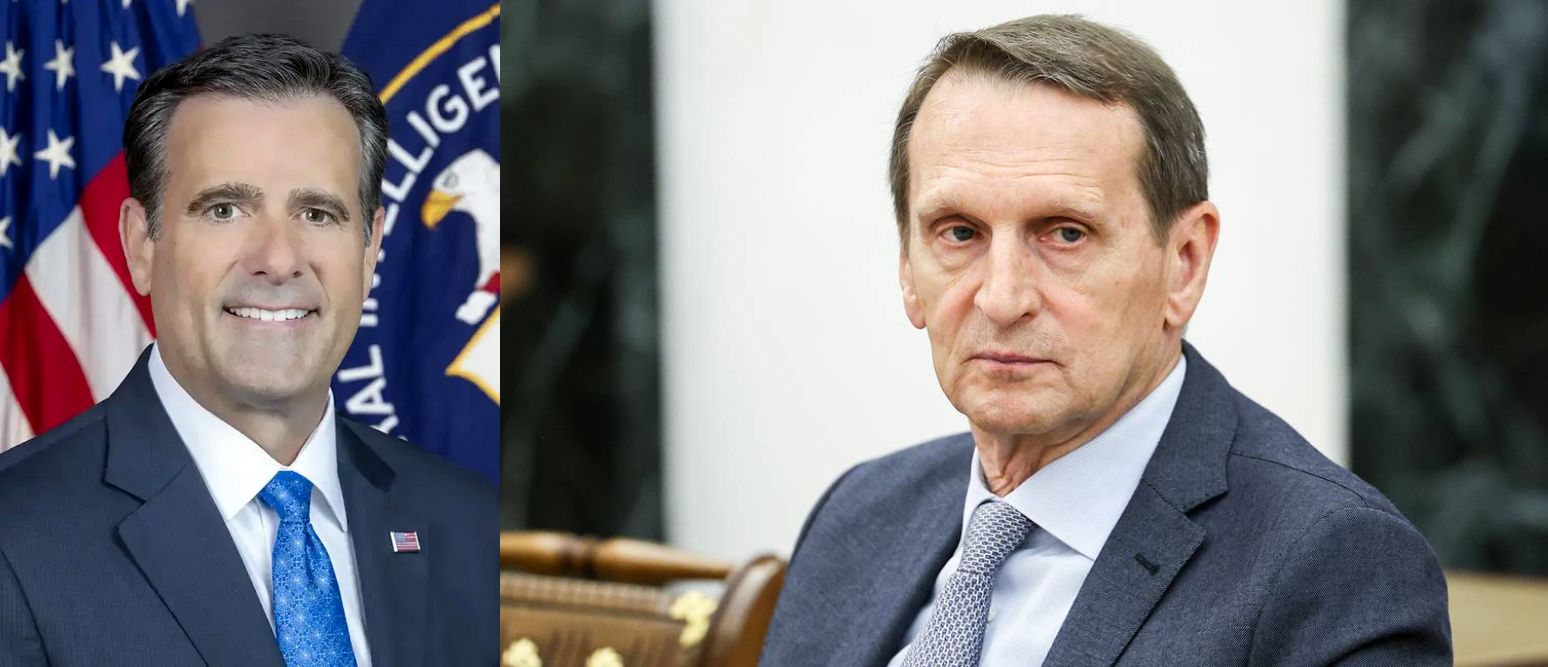 CIA Director John Ratcliffe met with Russian Foreign Intelligence Service (SVR) chief Sergei Naryshkin in Moscow on August 25, 2026 in his first visit to Russia.