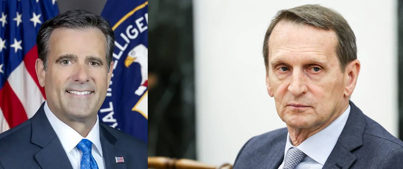 CIA Director John Ratcliffe met with Russian Foreign Intelligence Service (SVR) chief Sergei Naryshkin in Moscow on August 25, 2026 in his first visit to Russia.