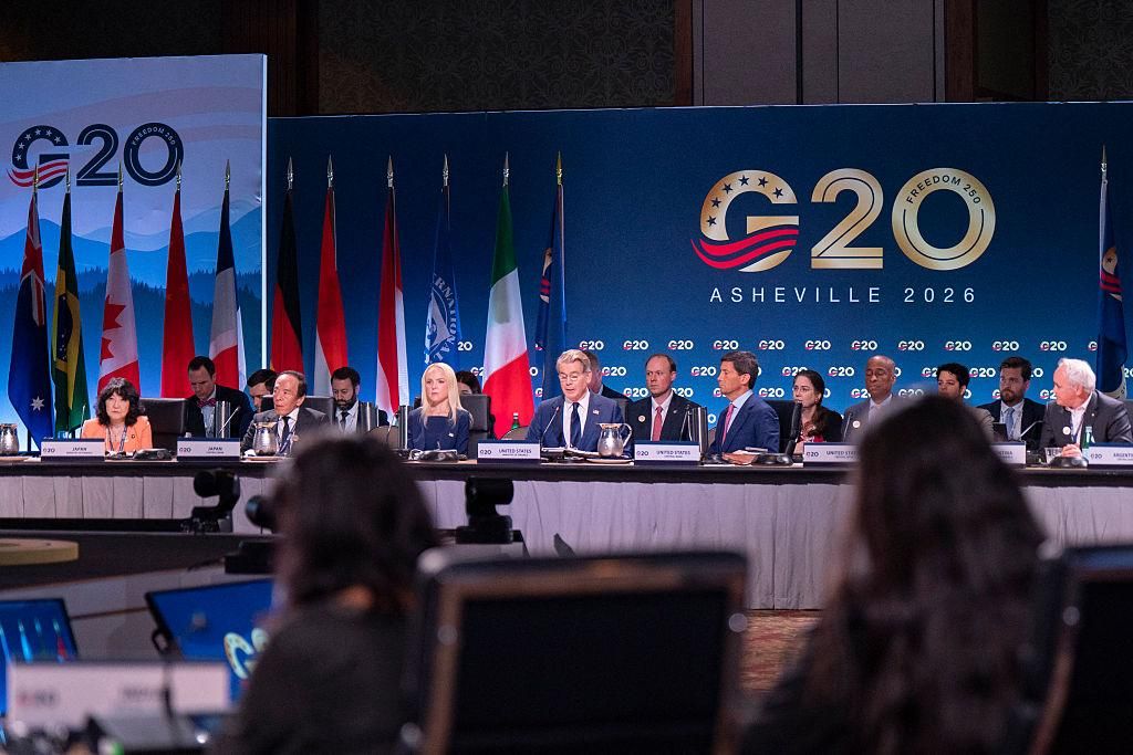 G20 Finance Ministers and Central Bank Governors meet in Asheville, North Carolina, August 2026. Photo: Kirsty O'Connor/HM Treasury