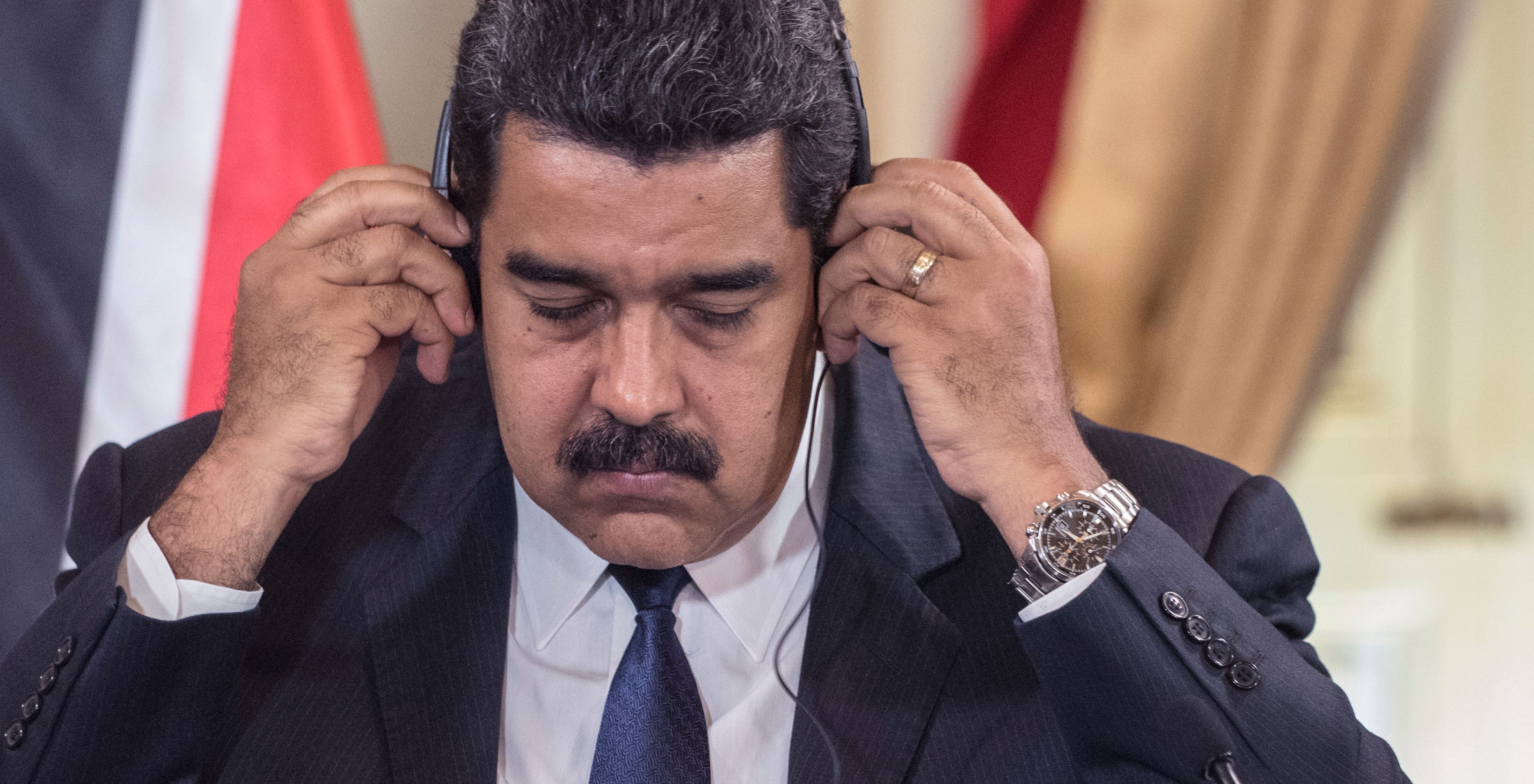 Venezuelan leader Nicolás Maduro, pictured before his capture by U.S. forces, is being held in a Brooklyn detention centre, where he faces U.S drug-trafficking charges.