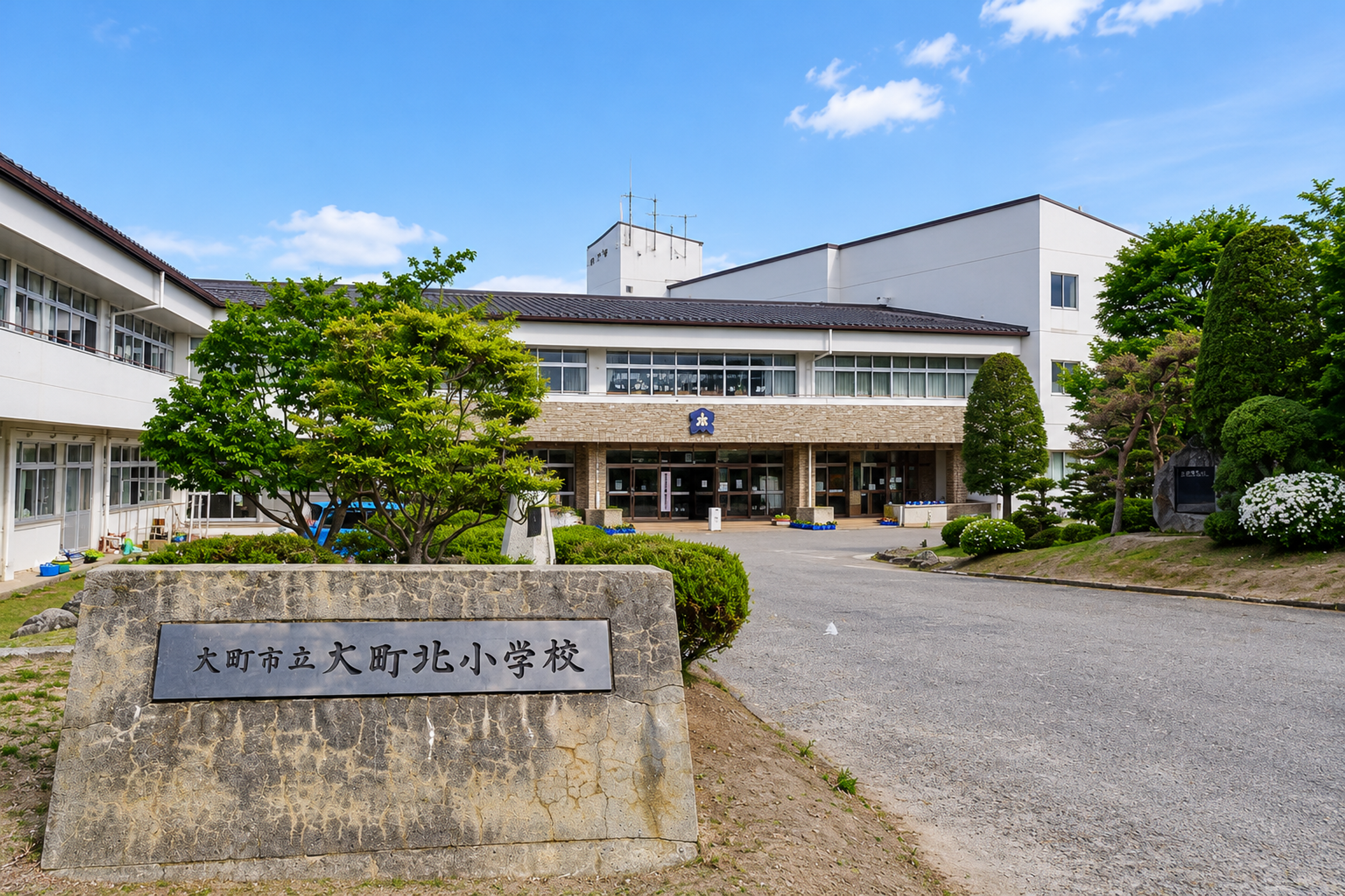 The closed Omachi Kita Elementary School in Omachi, Nagano Prefecture, Japan, following the consolidation of local schools amid the country’s declining school-age population. Photo: On-chan