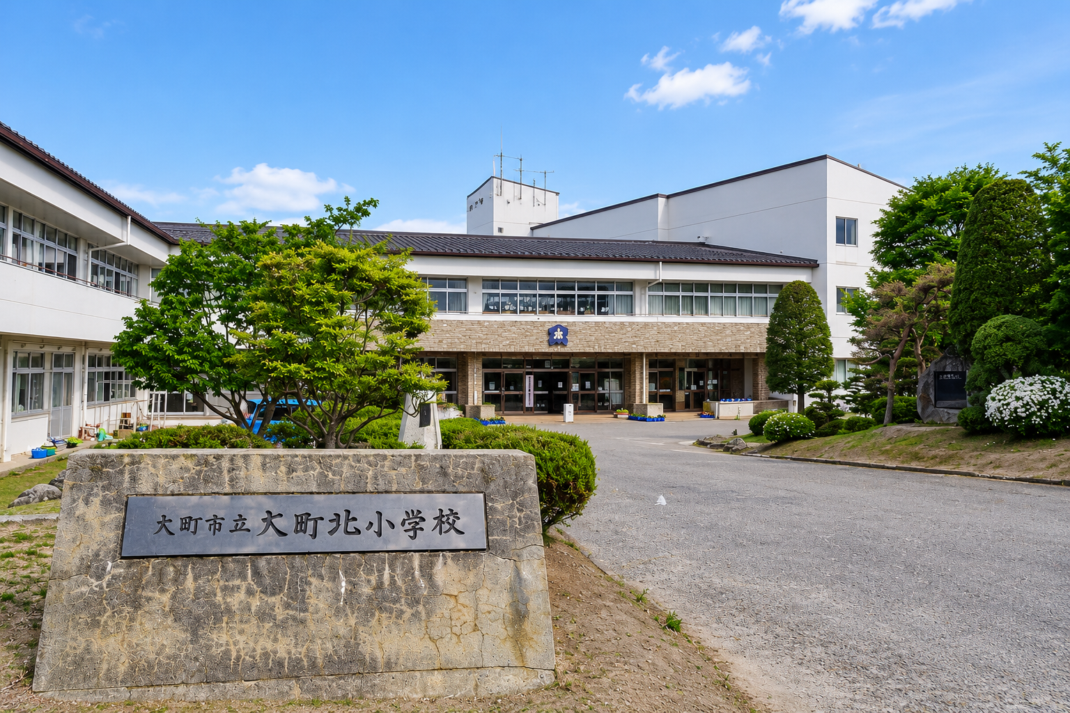 The closed Omachi Kita Elementary School in Omachi, Nagano Prefecture, Japan, following the consolidation of local schools amid the country’s declining school-age population. Photo: On-chan
