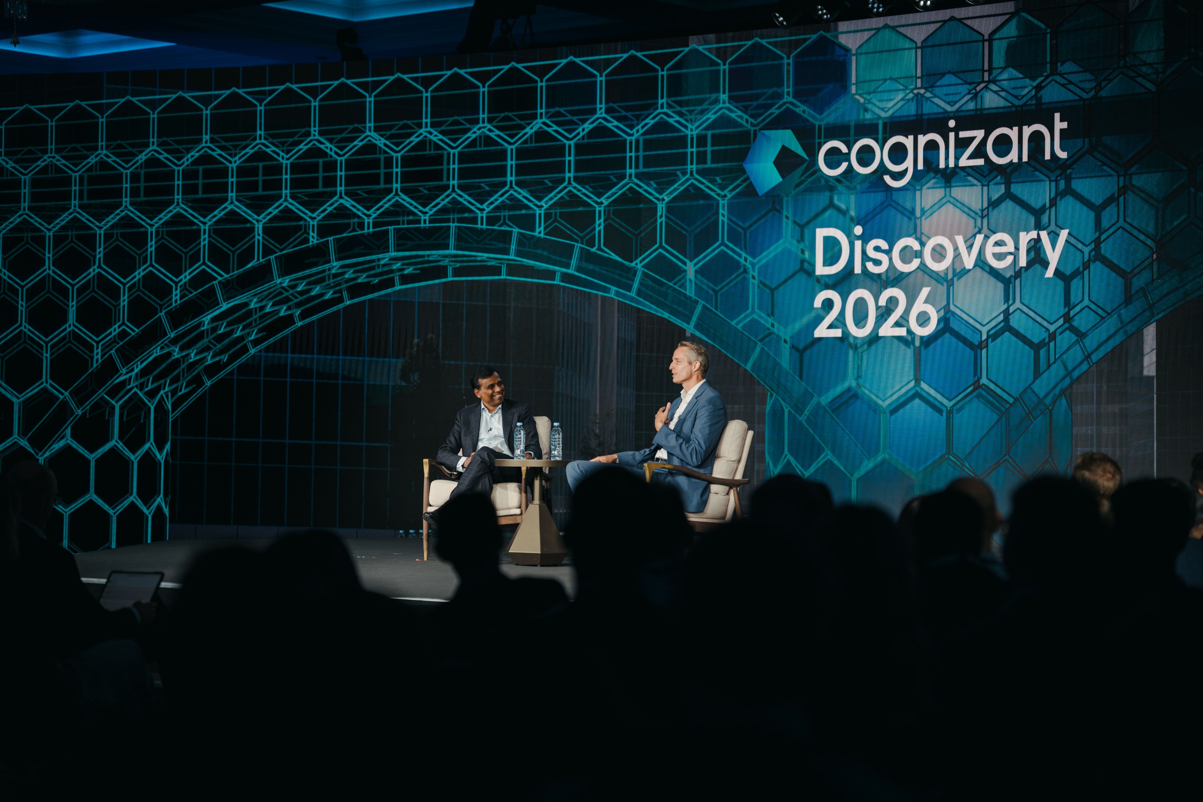 Cognizant CEO Ravi Kumar and Novaris CIO Bernd Bucher
