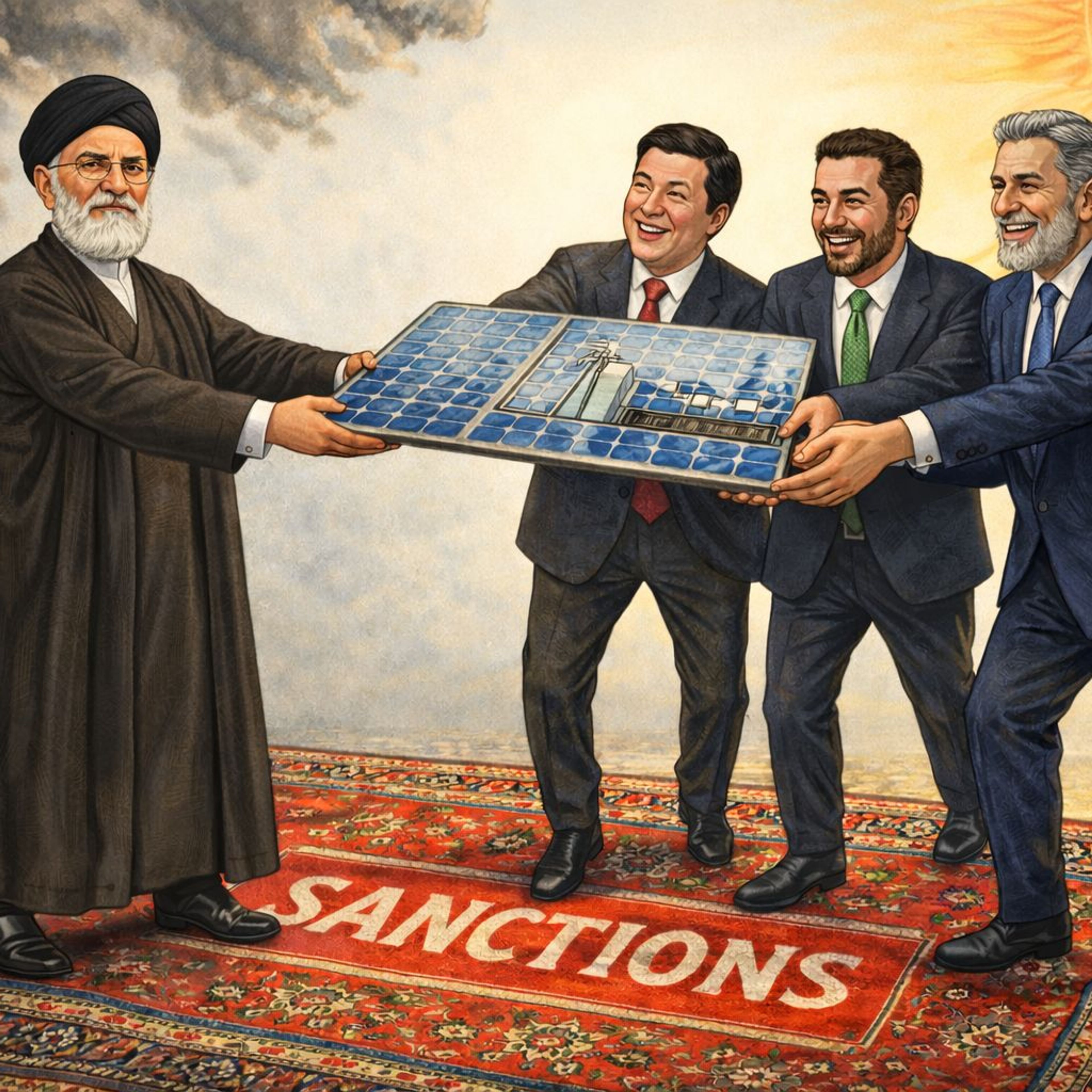 Sunlight under sanctions: The foreign network powering Iran's solar power rise