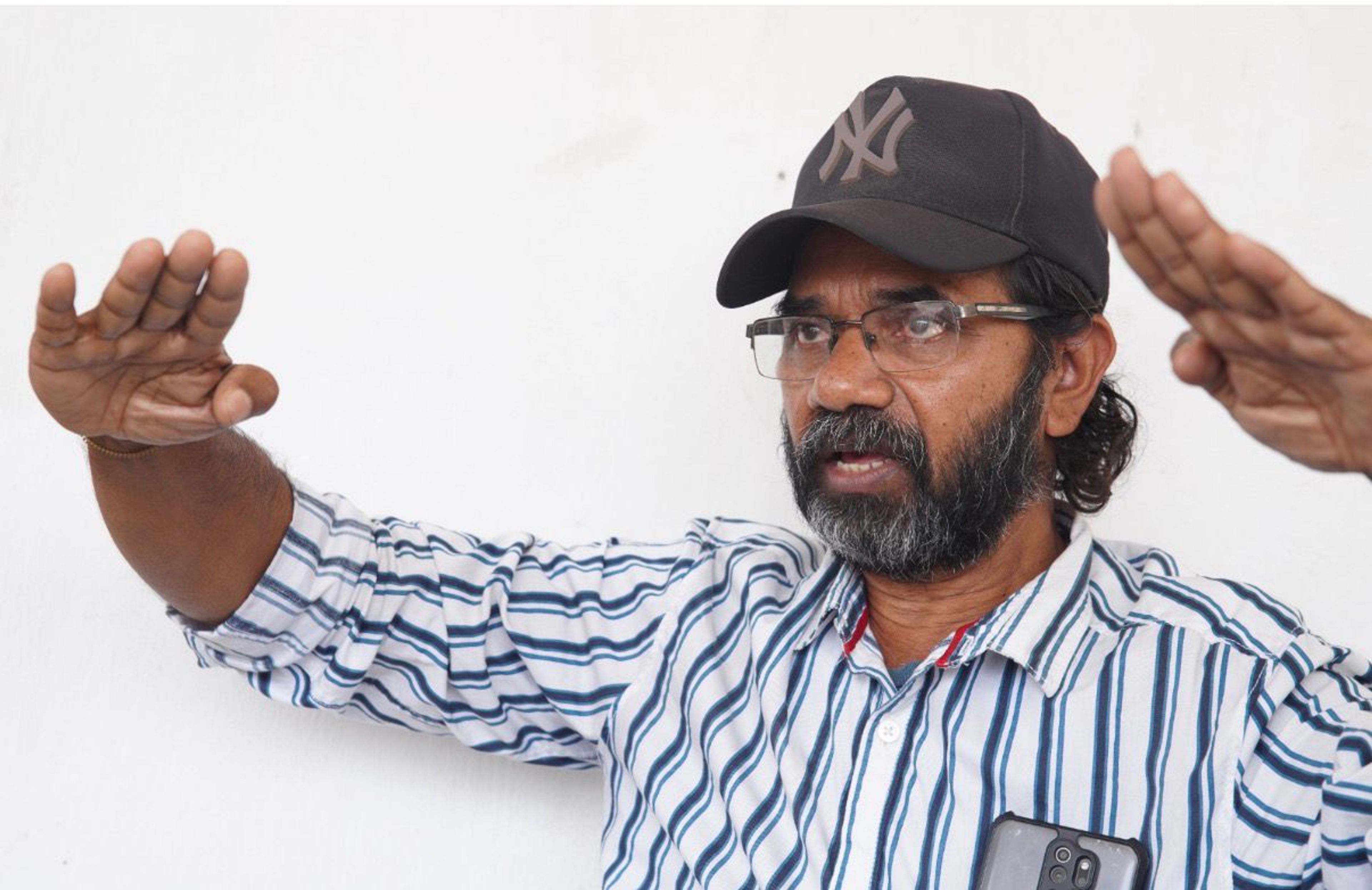 Seafarers’ association member Mylapalli Vaikunta Rao