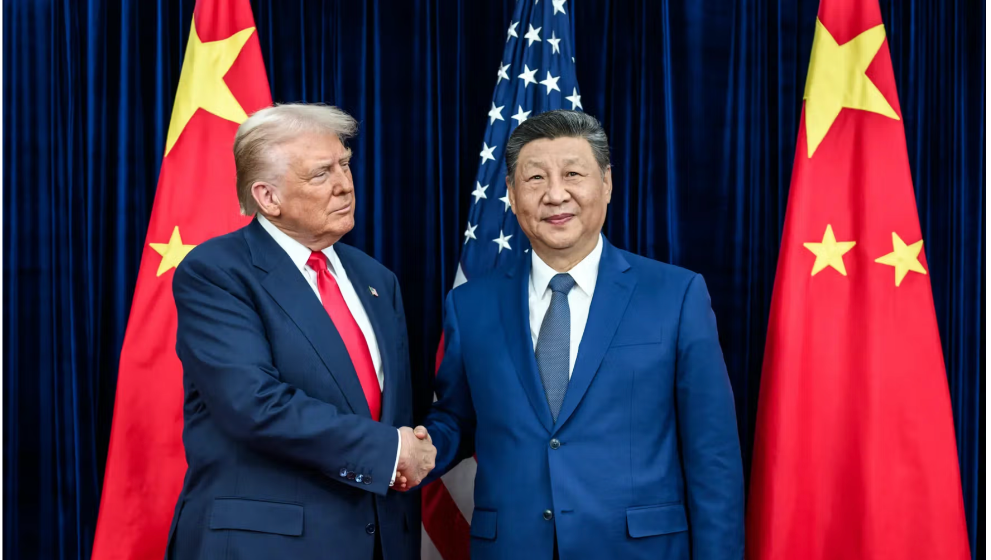 Donald Trump and Xi Jinping
