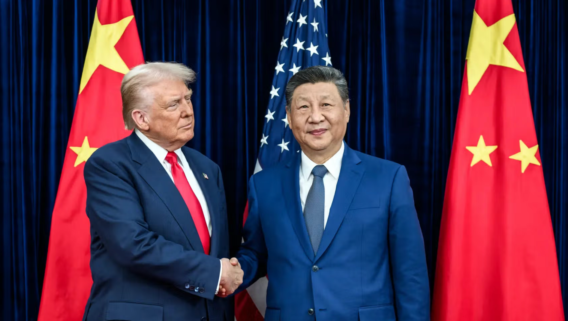 Donald Trump and Xi Jinping