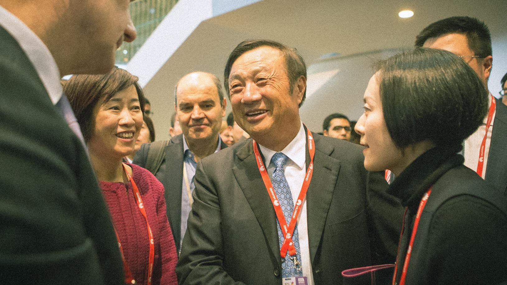 Ren Zhengfei, founder and CEO of Huawei, at the European Commission in Brussels, September 13, 2012. Photo: Etienne Ansotte/European Union, CC BY 4.0