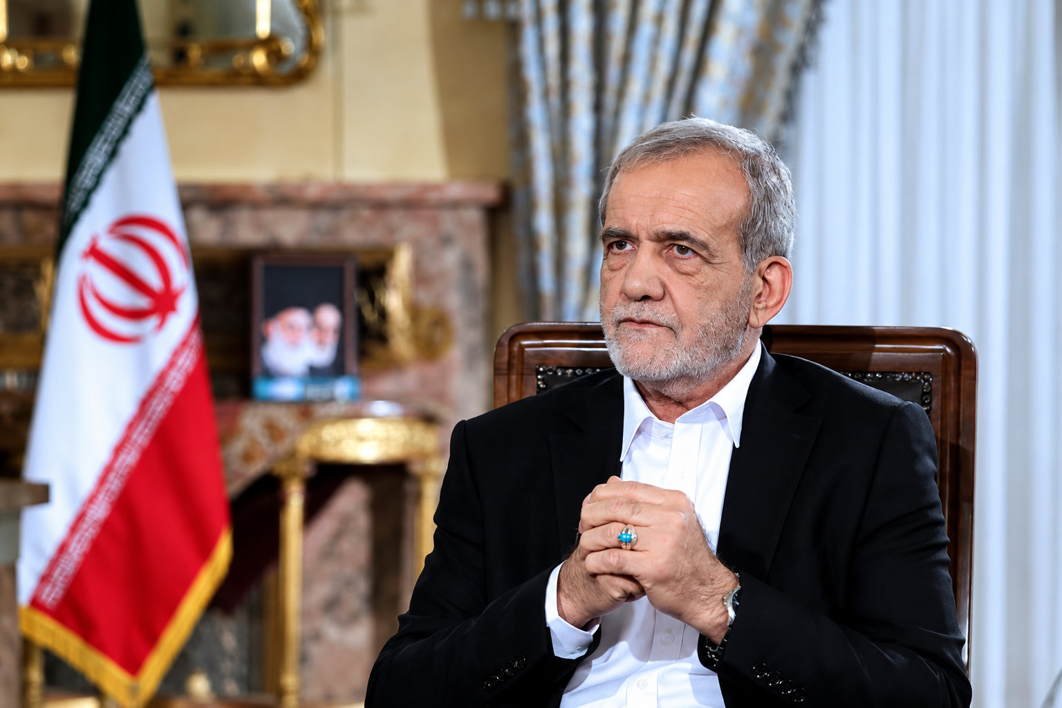 Iranian President Masoud Pezeshkian has warned of rising hunger as the war with the US and Israel remains deadlocked. Photo: Iranian Presidency