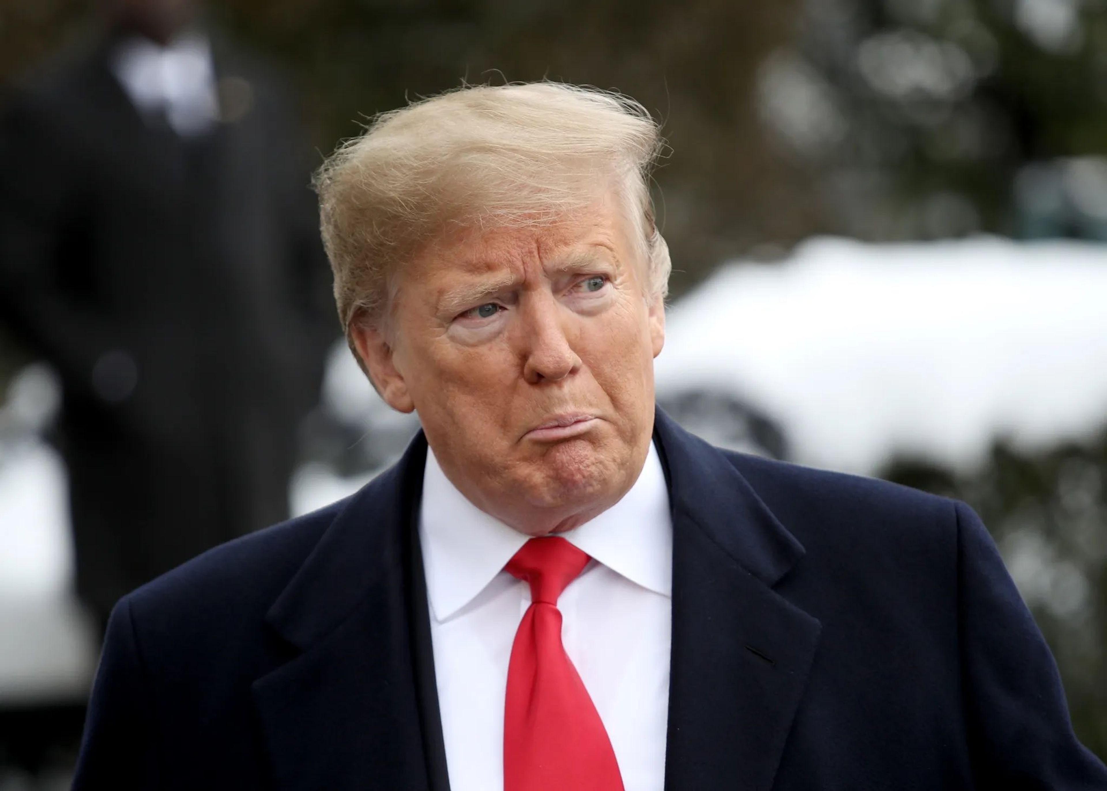 US President Donald Trump, whose White House press ban on three major outlets was blocked by a federal judge on September 24, 2026. Photo: @rshereme/X