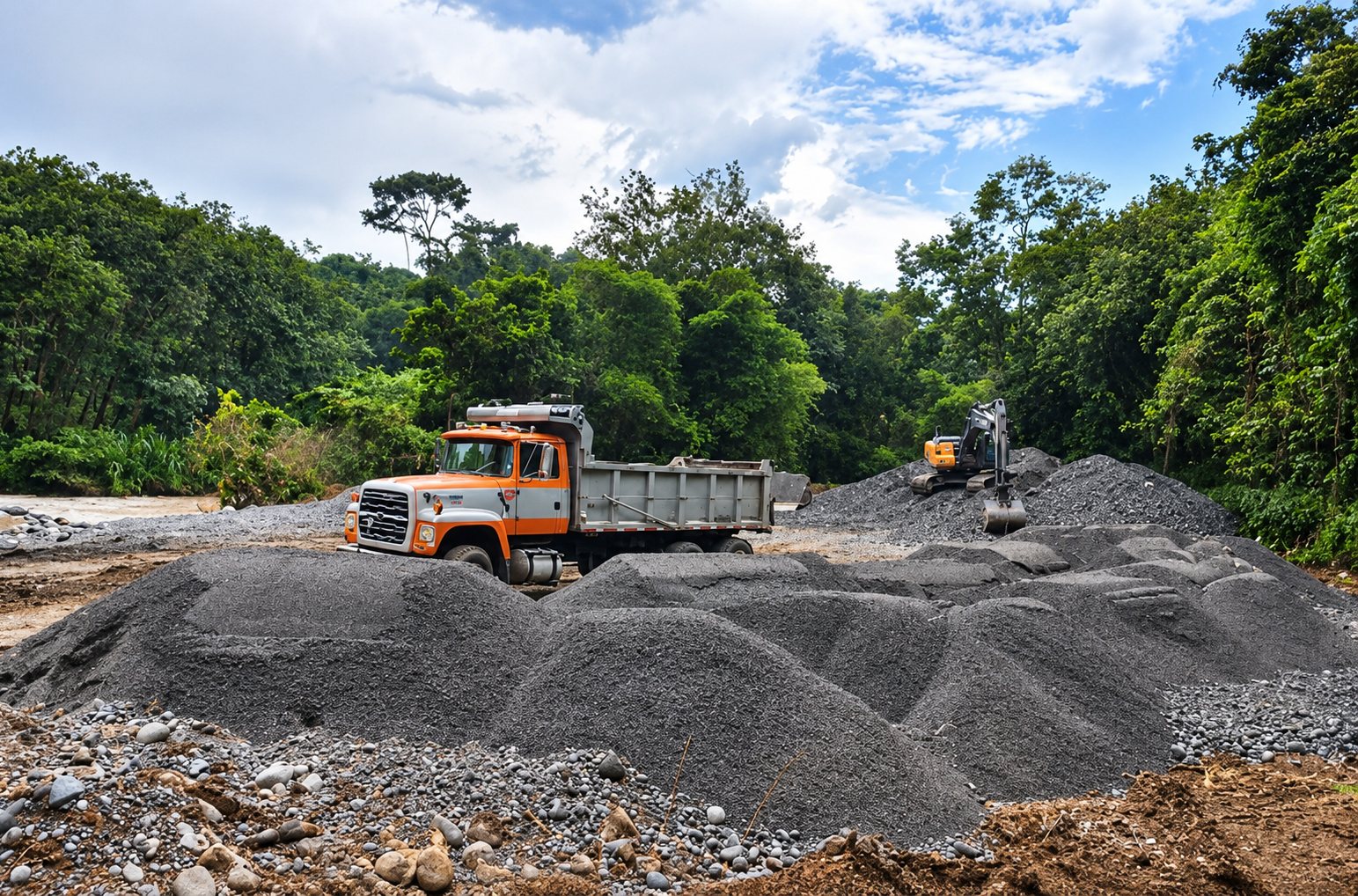 Illegal mine disrupted in Guatemala during the Interpol raid. Photo: Interpol