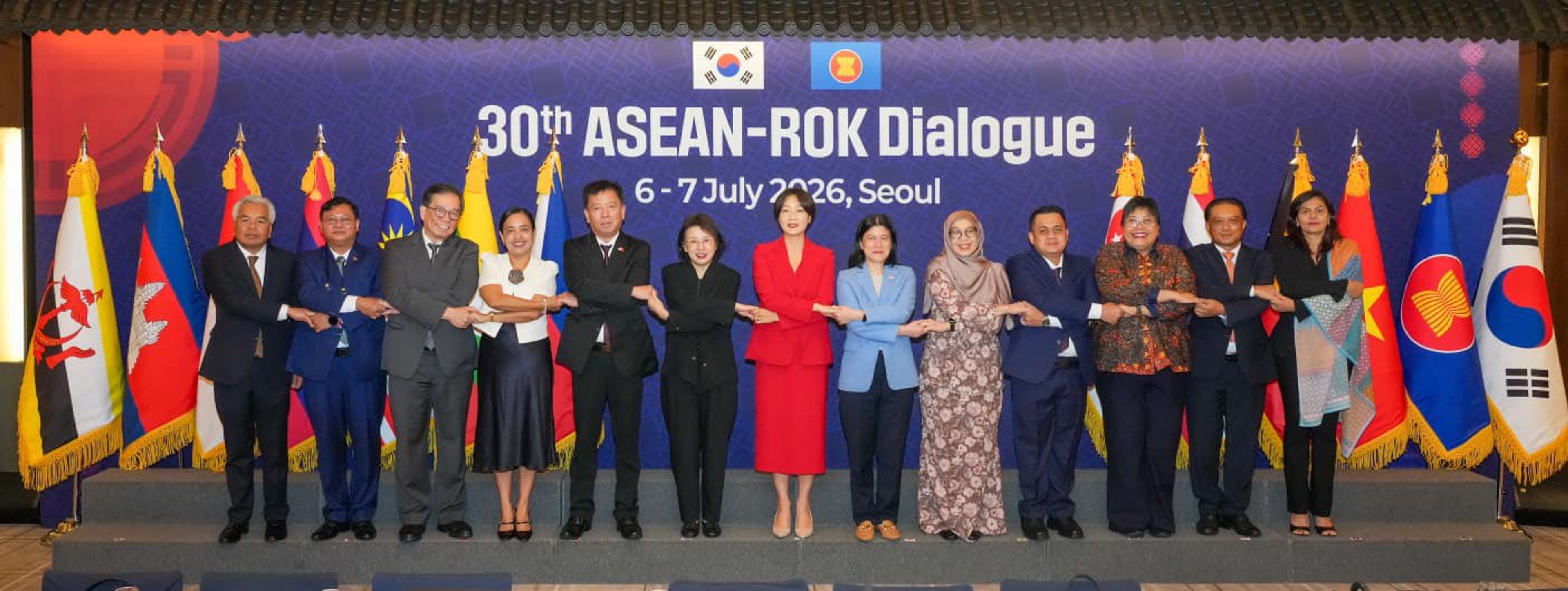 Senior Officials of ASEAN and the Republic of Korea (ROK) at the 30th ASEAN-ROK Dialogue, Seoul, South Korea in 2026.