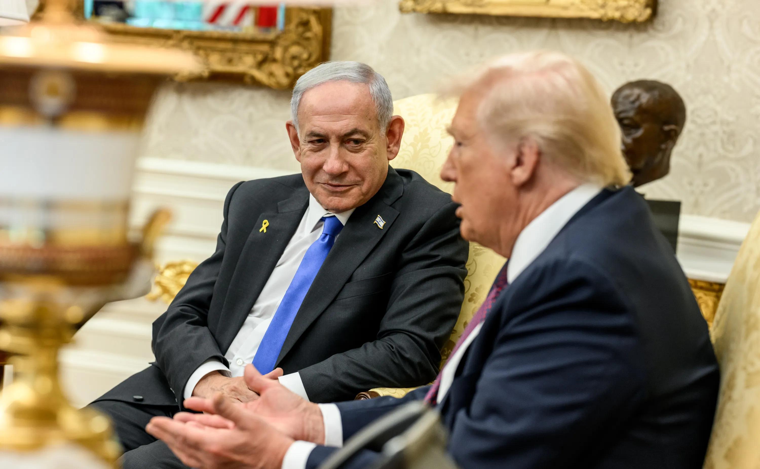 Israel PM Benjamin Netanyahu and US President Donald Trump. Photo: White House Gallery