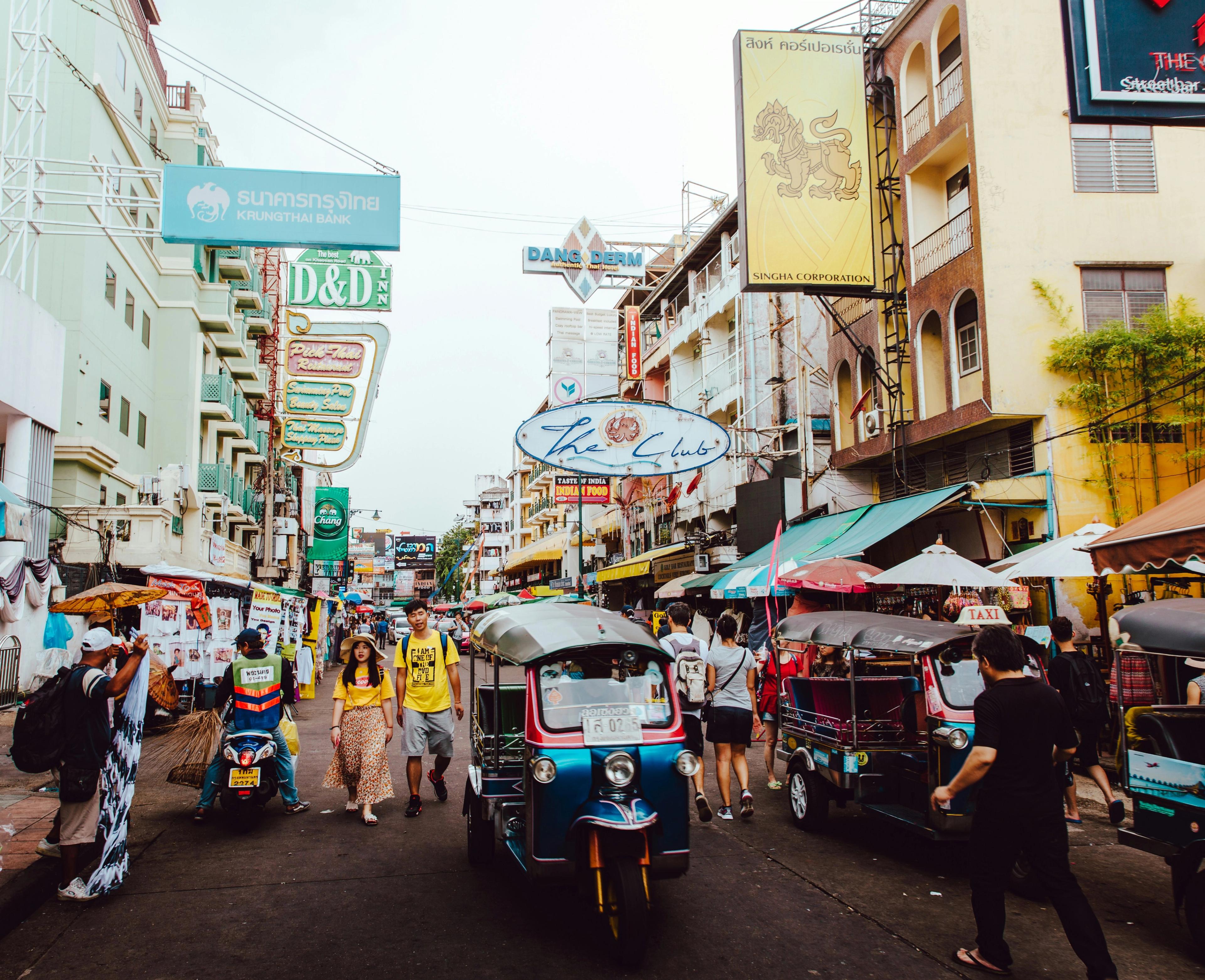 Representative image: Tourists at Khaosan road, Bangkok, Thailand.