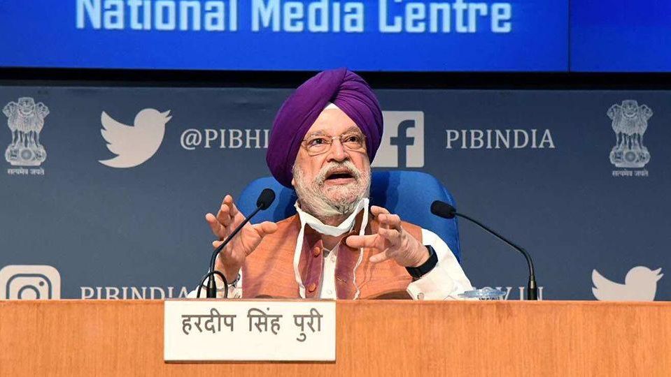 India’s Petroleum Minister Hardeep Singh Puri, who has said that he met Jeffrey Epstein three or four times as part of a delegation linked to the International Peace Institute. Photo: Press Information Bureau/Government of India