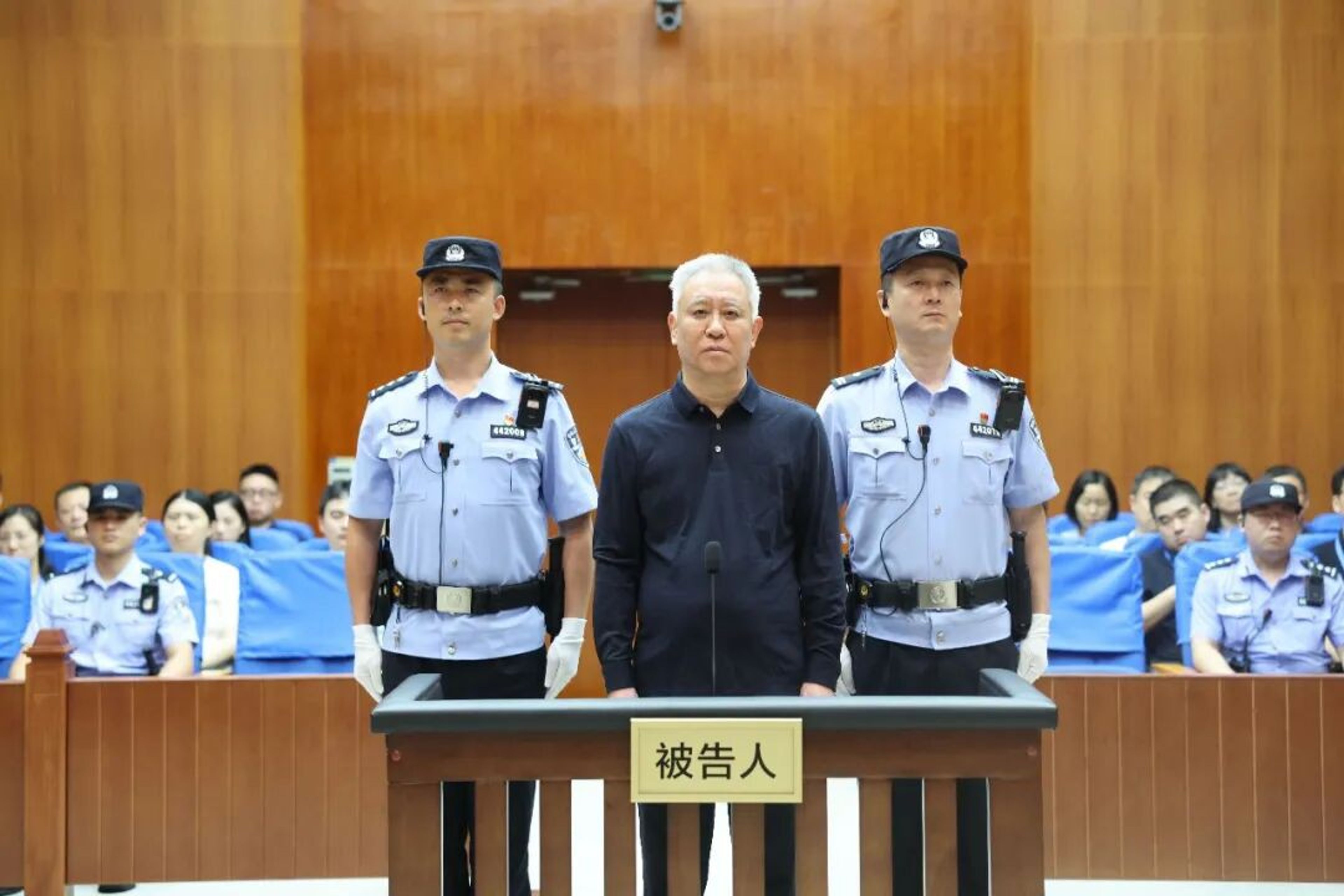 Hui Ka Yan at his trial, August 20, 2026 / Shenzhen Intermediate People's Court