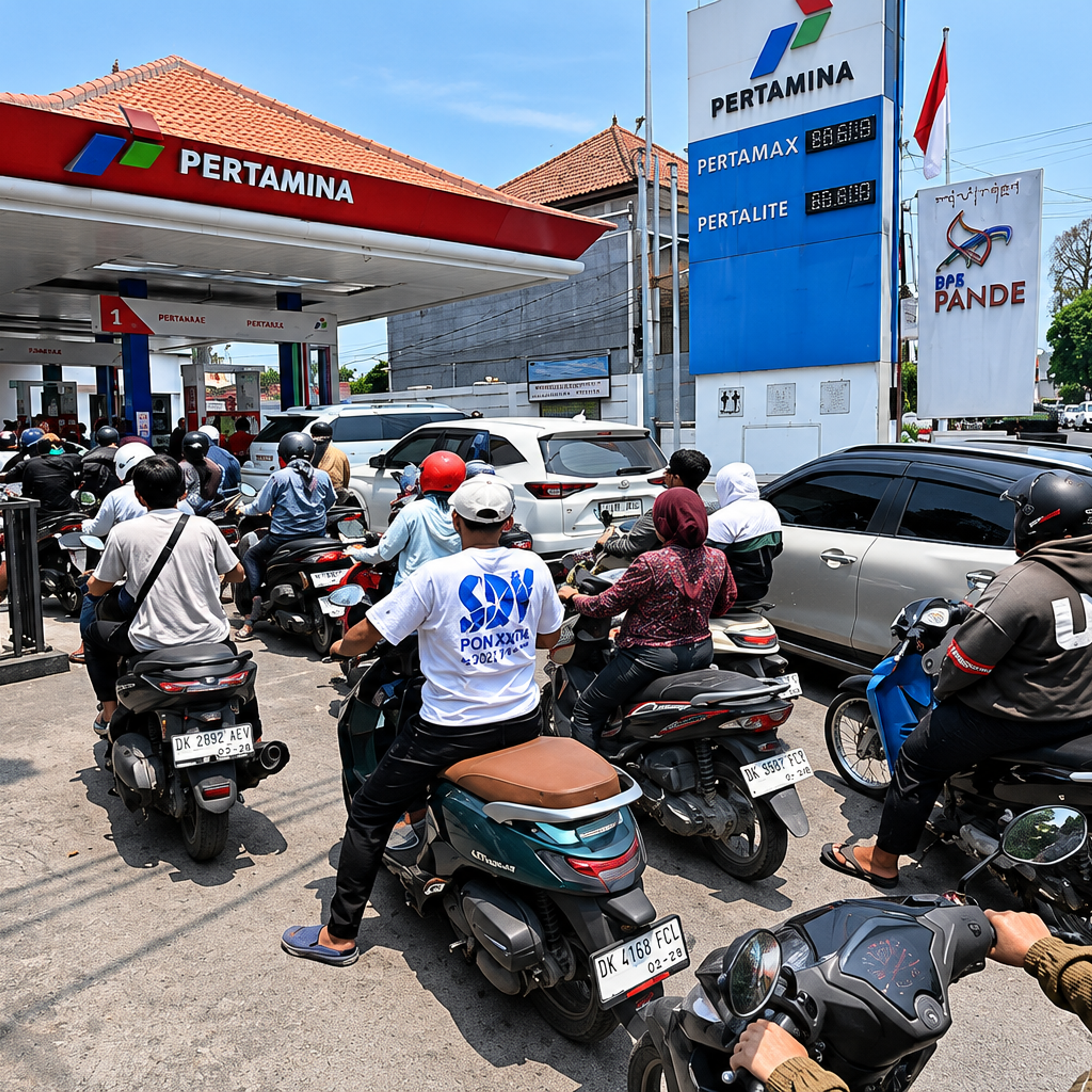 Stuck in Paradise: Bali’s Fuel Queues Strand Tourists, Indians Included