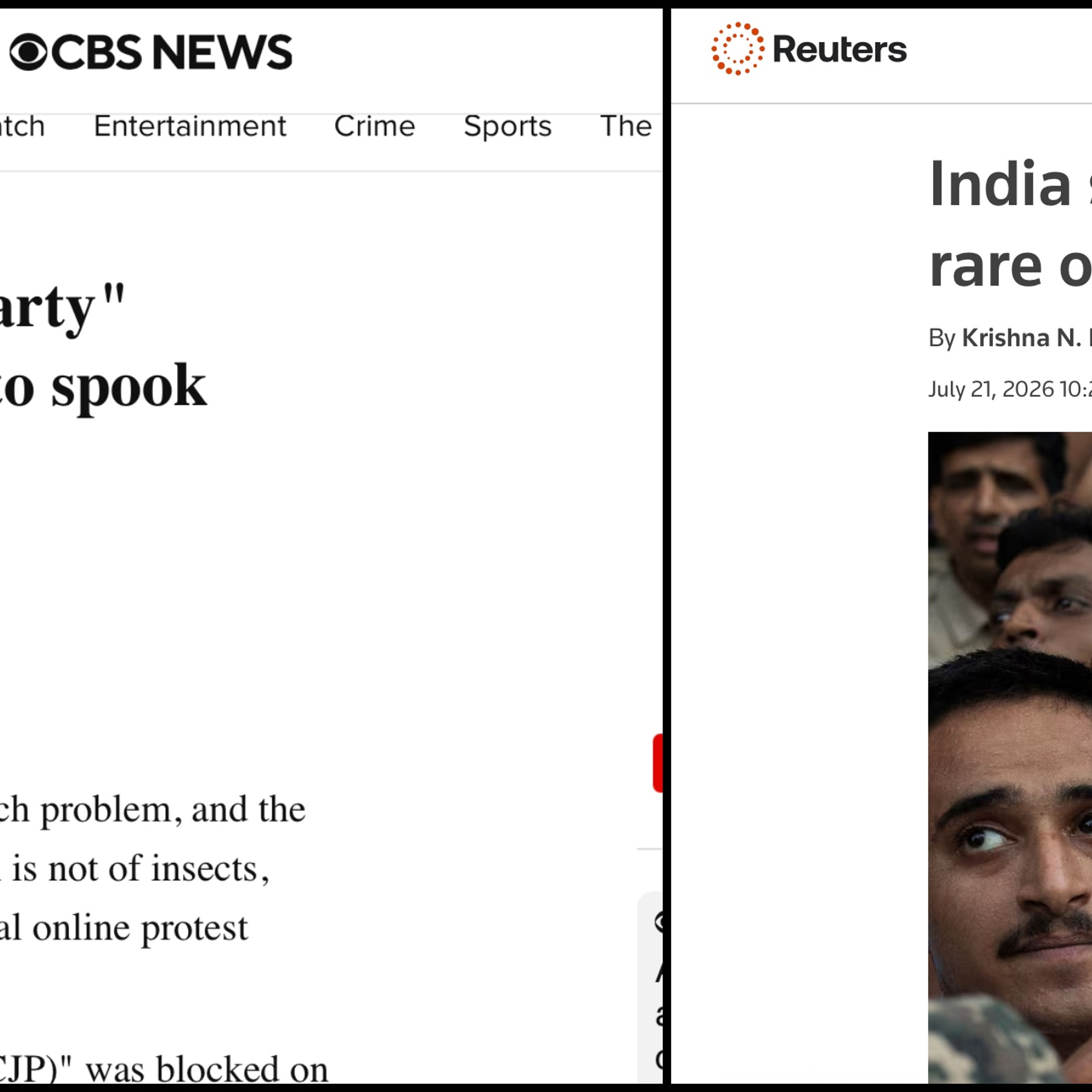 Cockroach Janata Party Protests: Global Press Digs for Causes, Indian Media Covers the Chaos